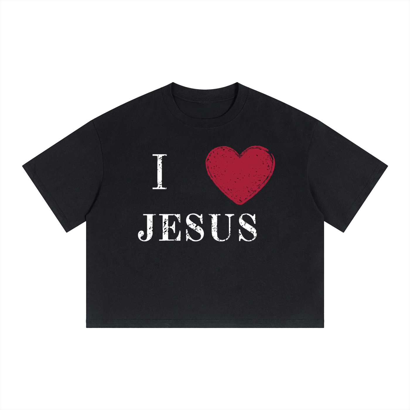 I heart Jesus Woman Boxy T-Shirt