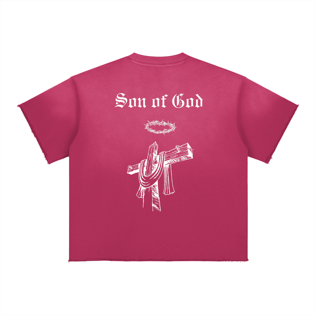 Sun Fade Raw Edge T-Shirt