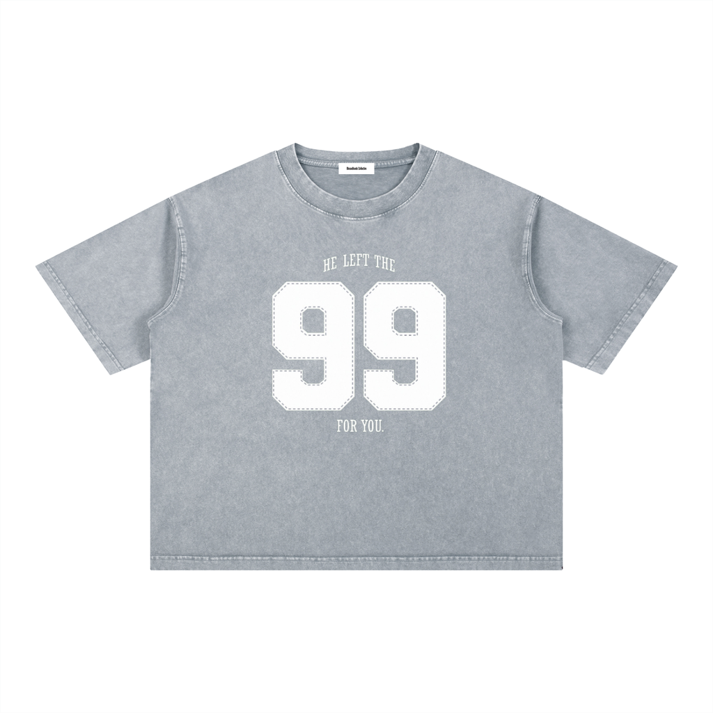 He let the 99 for you Boxy T-Shirt