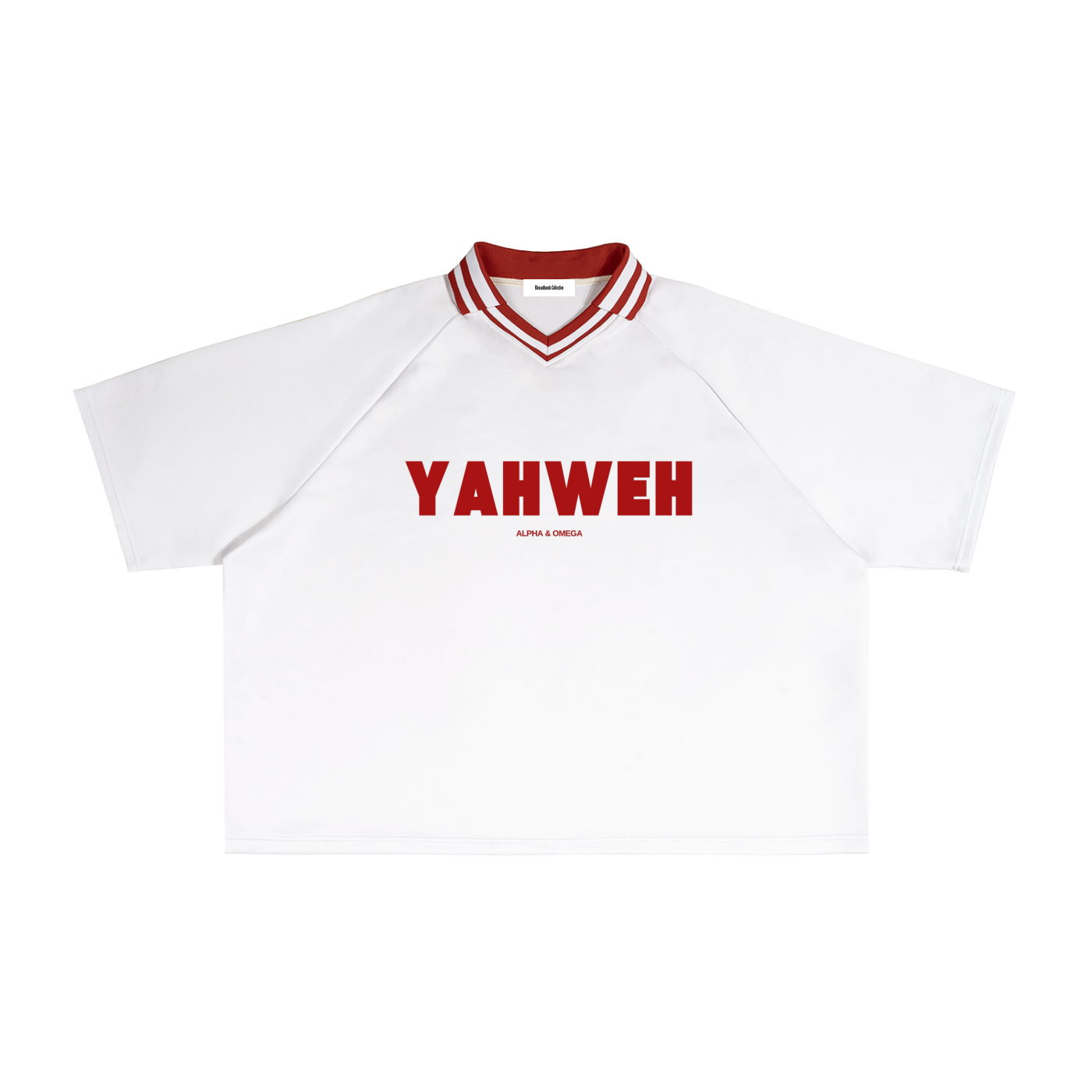 YAHWEH Collar Boxy Tee