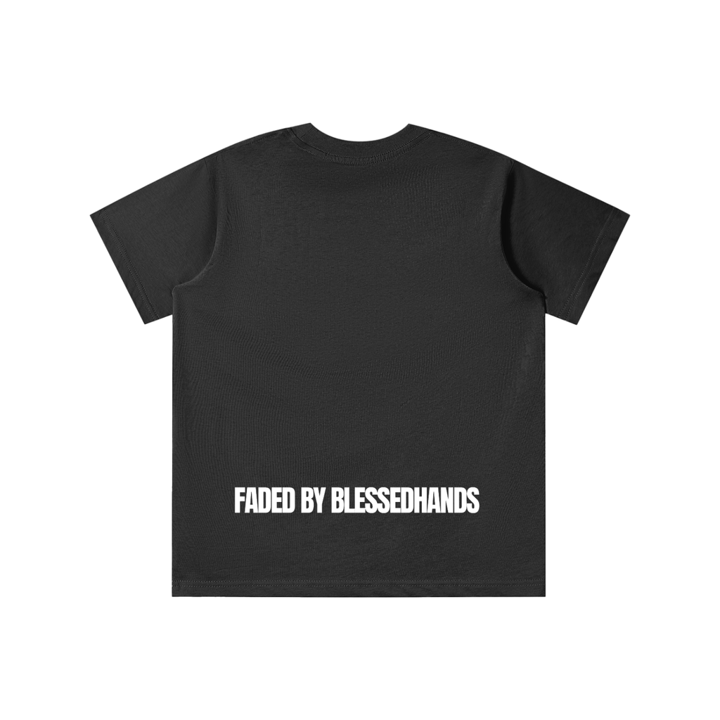 Faded by blessedhands kids Tee