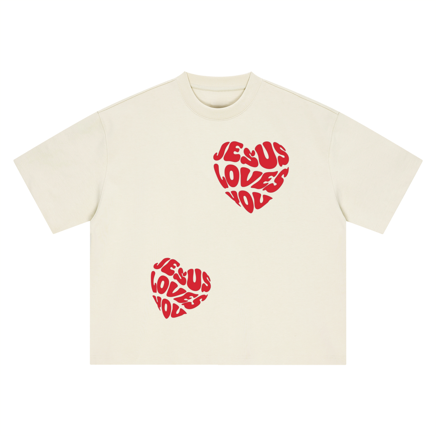 Jesus Loves You Boxy Oversized Tee