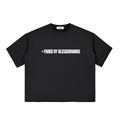 Faded by blessedhands Boxy Half-Sleeve  Tee