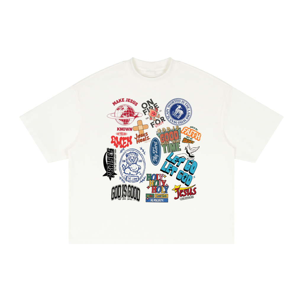 Kingdom stickers Boxy T-Shirt