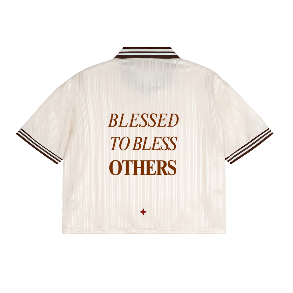 Contrast Stripes Polo Collar T-Shirt