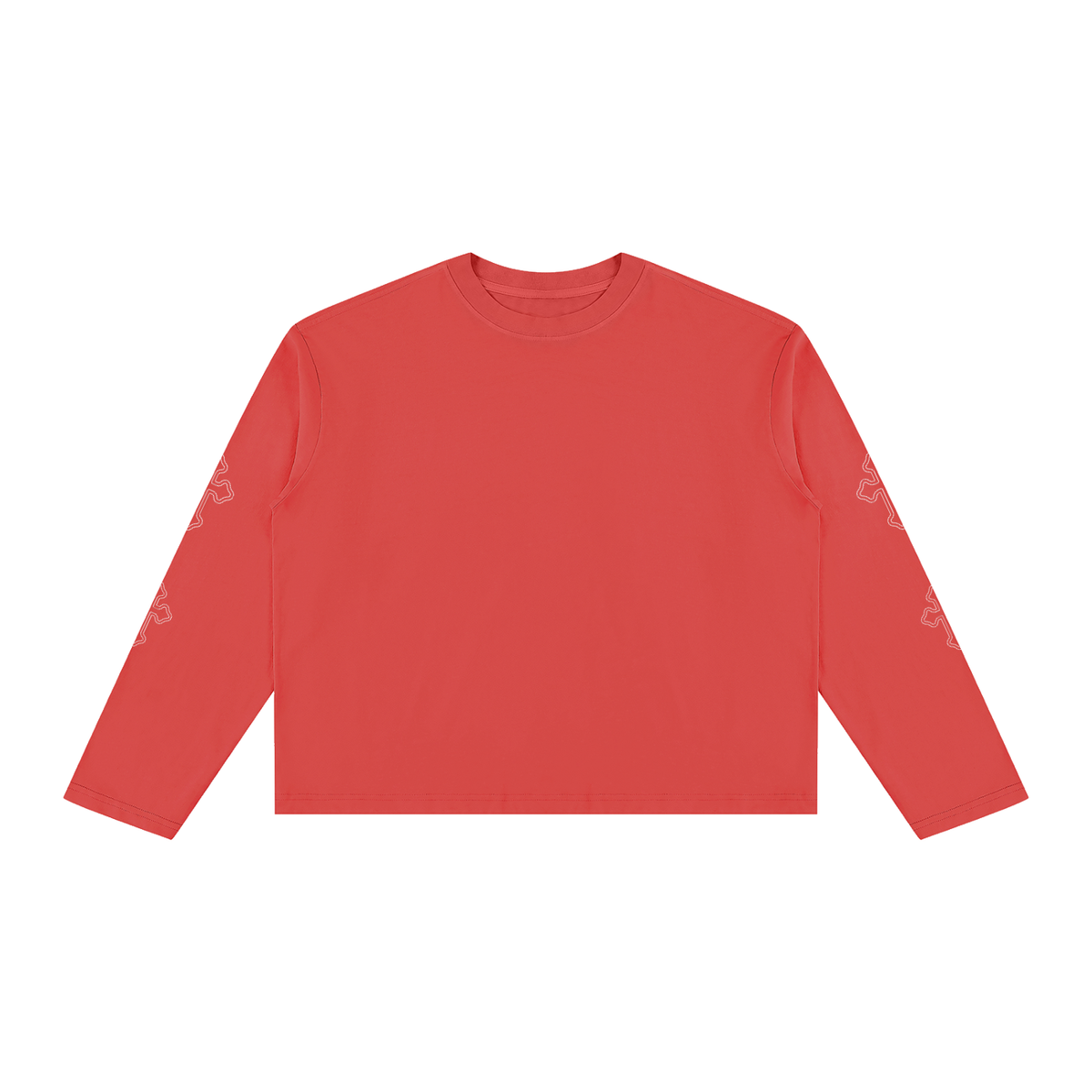 Cross Wash Long Sleeve Boxy T-Shirt