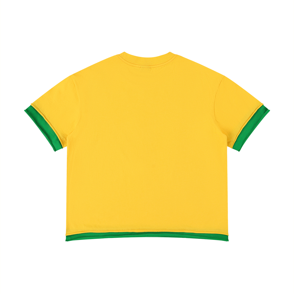 CHRIST- Unisex Boxy Color Block T-Shirt